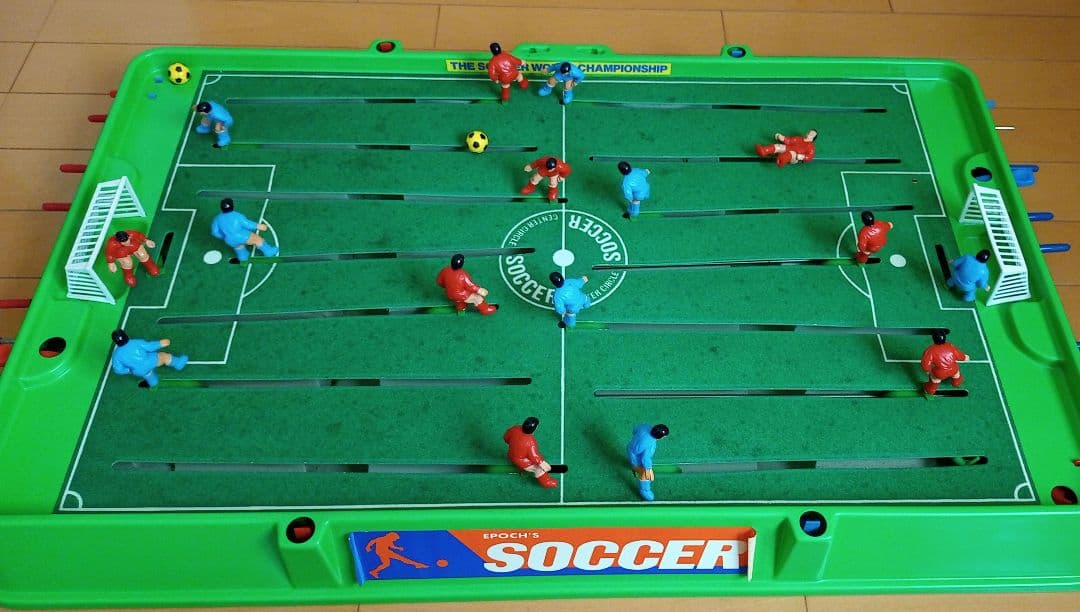 #ボードゲーム　#サッカー　#昭和レトロ　古さが味わい深いです