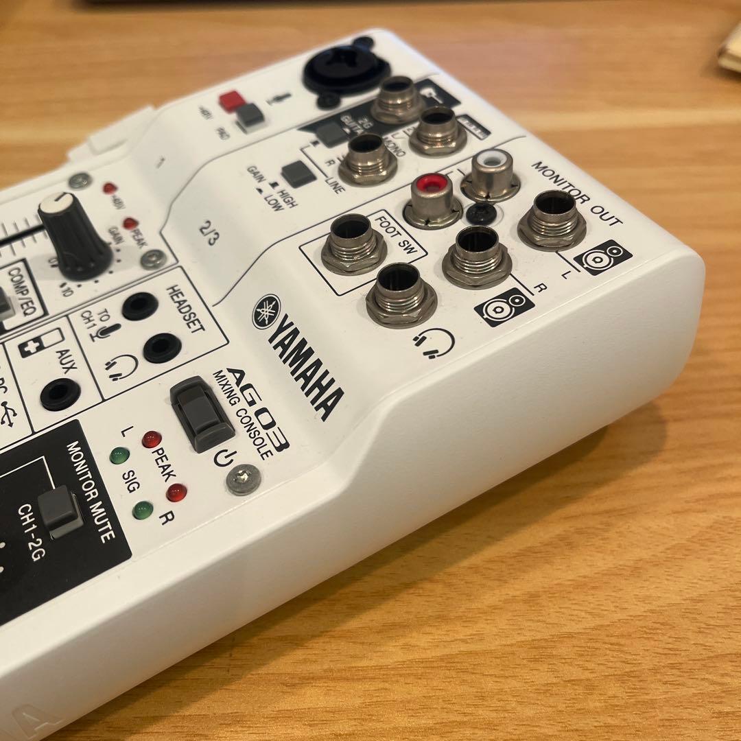 DJ機材 Yamaha AG03