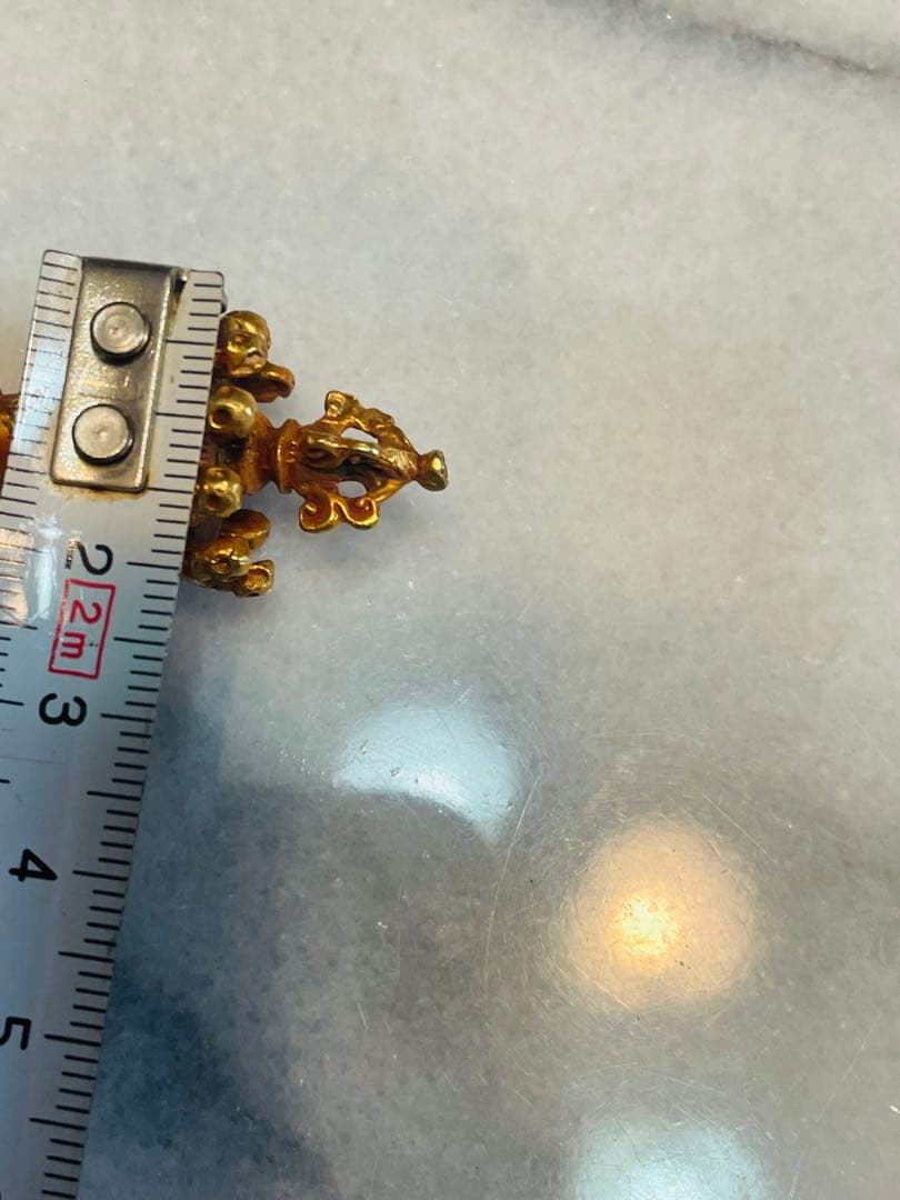 チベット密教 新品 プルパ　10㎝ 憤怒神　守護神　龍　655