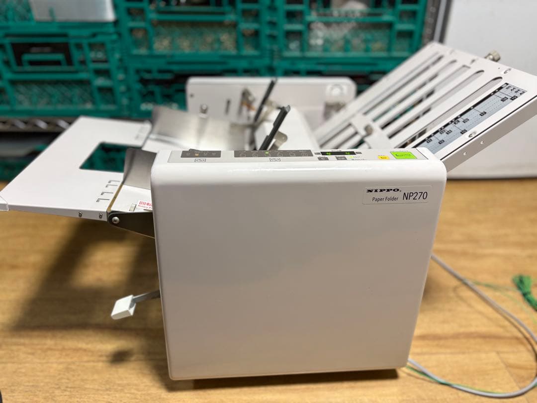 NIPPO NP270 自動紙折り機 ジャンク扱い