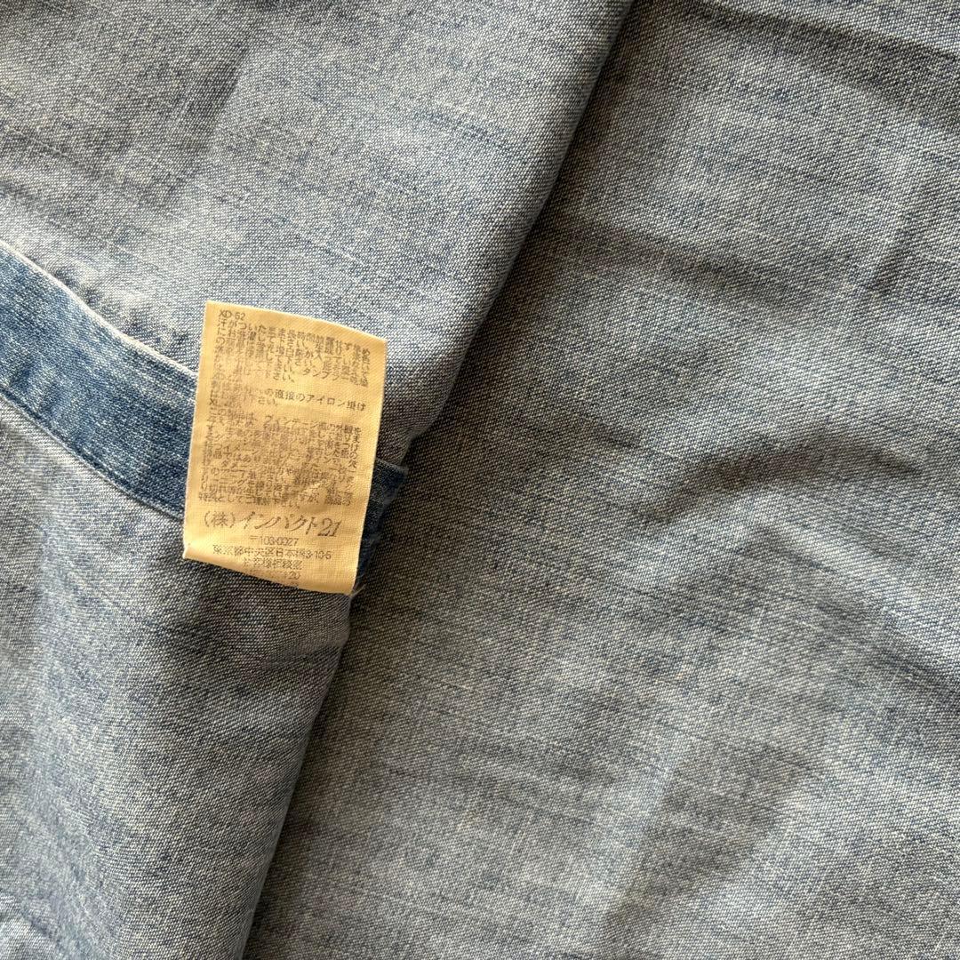 ラルフローレン デニム ダンガリー S カスタムフィット ボタンダウンシャツ