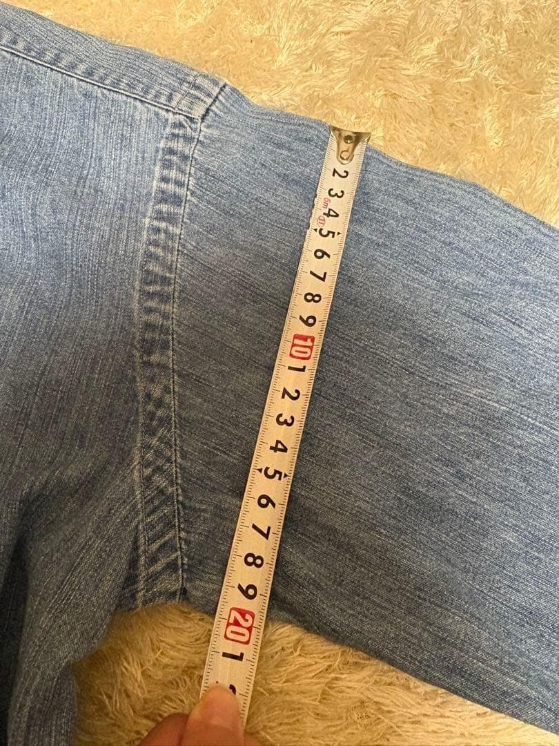 ラルフローレン デニム ダンガリー S カスタムフィット ボタンダウンシャツ