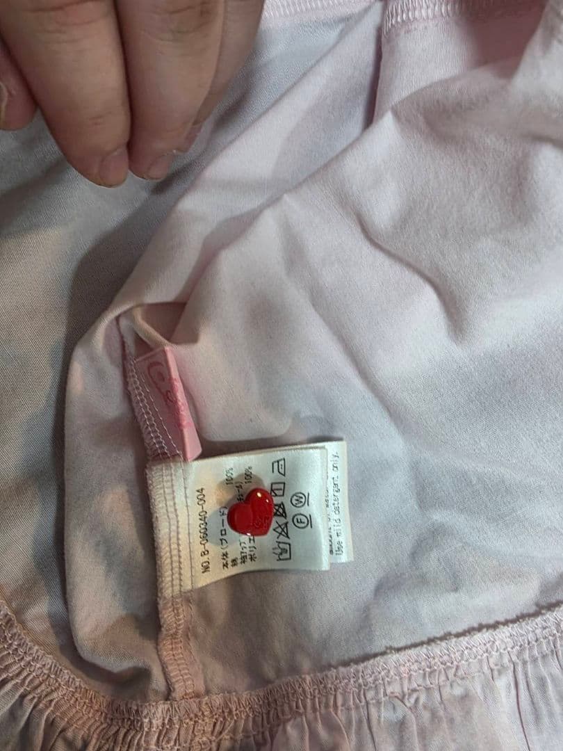 Angelic Pretty ハート柄つけ袖ブラウス ㉚