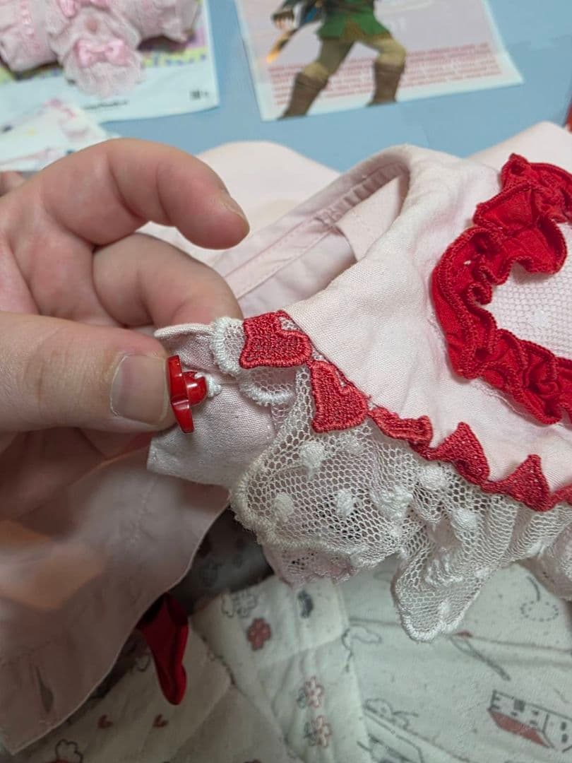 Angelic Pretty ハート柄つけ袖ブラウス ㉚