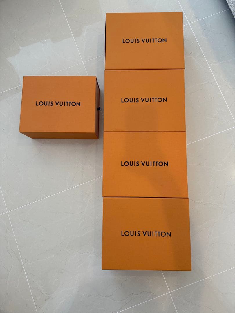 美品✨ルイヴィトン靴箱5個+保存袋15枚+リボン+ショップ袋