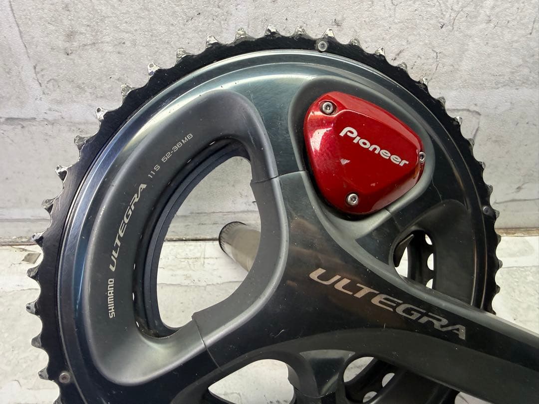 シマノ　アルテグラ6800 パイオニア　パワーメータークランク　両足