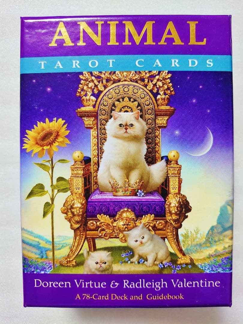 英語版 アニマルタロットカード ロマンスエンジェルオラクル バタフライオラクル