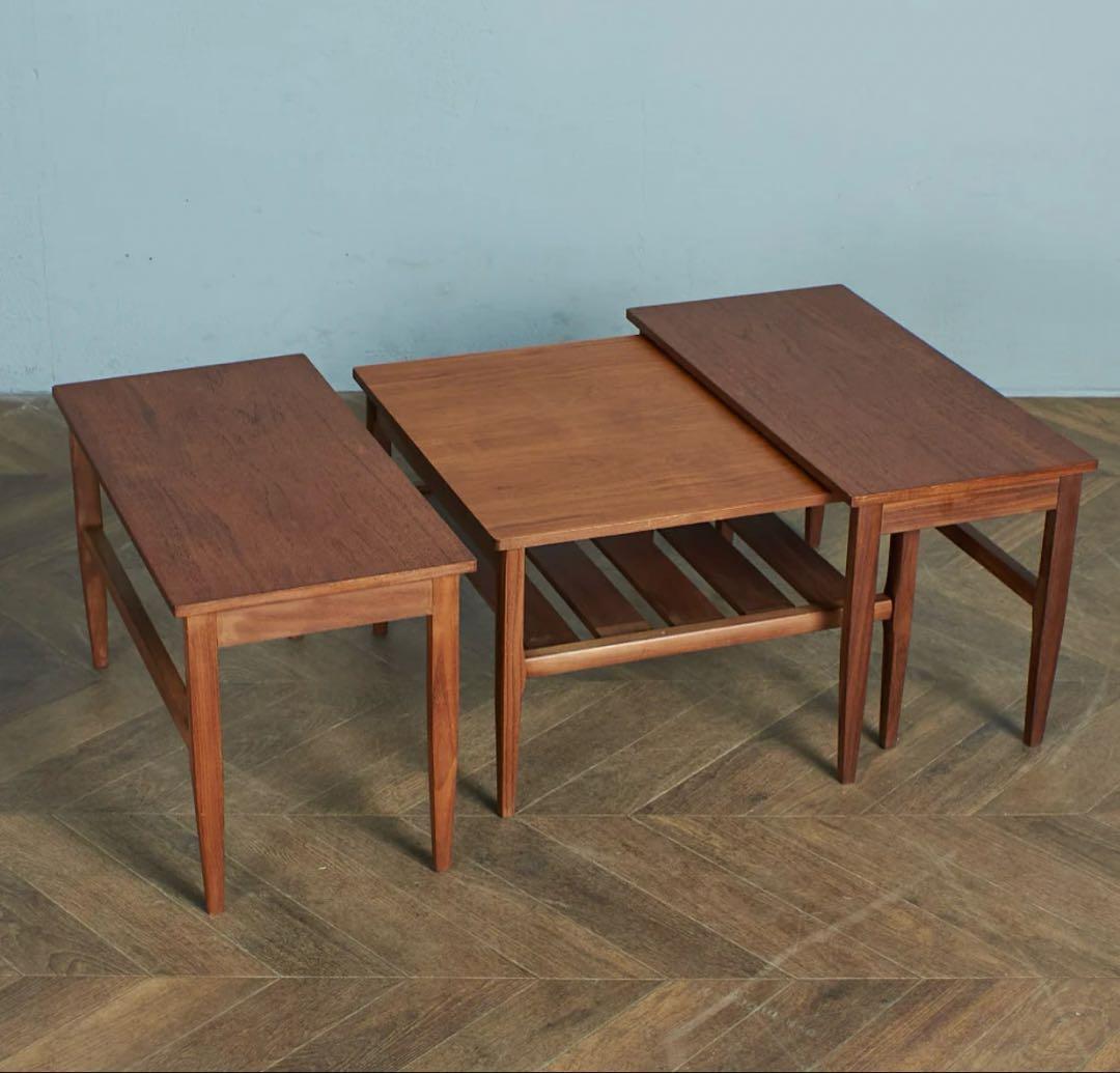 英国ヴィンテージ ネストコーヒーテーブル