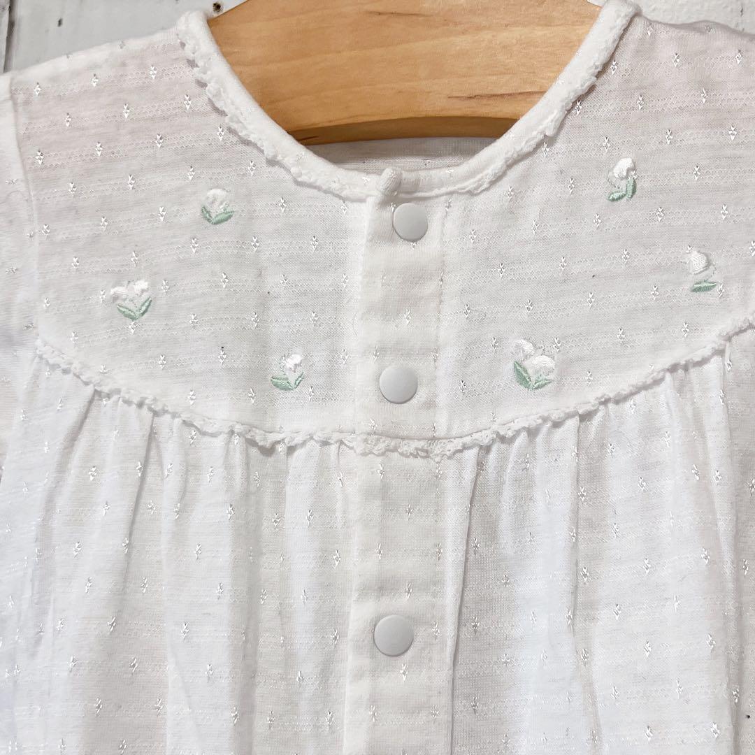 ファミリア すずらん刺繍ベビーセレモニードレス&帽子&ツーウェイオール