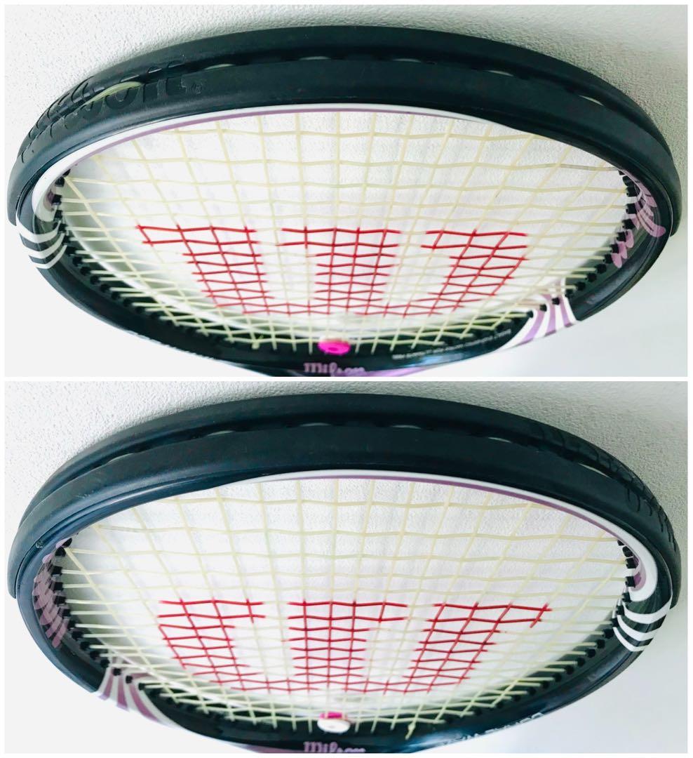 【美品】ウィルソン『BLXコーラルウェーブ』テニスラケット／G1／軽量／初心者