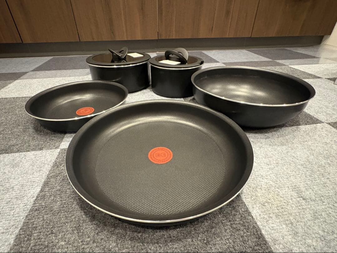 T-fal インジニオ•ネオ ロイヤルブルー•インテンス 8点セット 美品