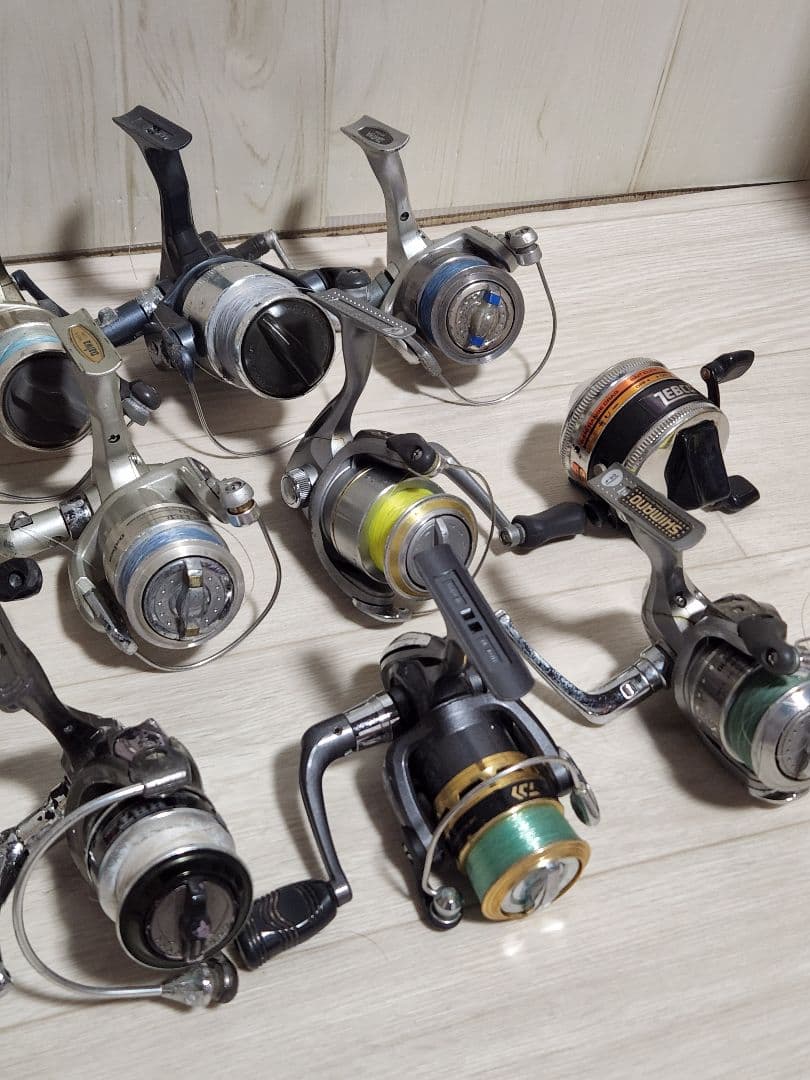 SHIMANO Daiwa 等 ジャンク品 リール 12点セット‼️