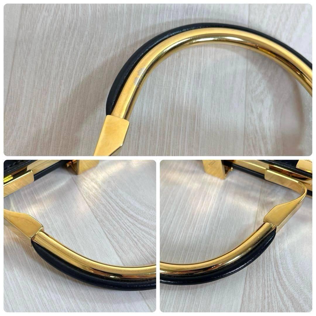 【美品】ザンケッティ　アムレット20　3WAYバッグ　チェーンショルダー　黒