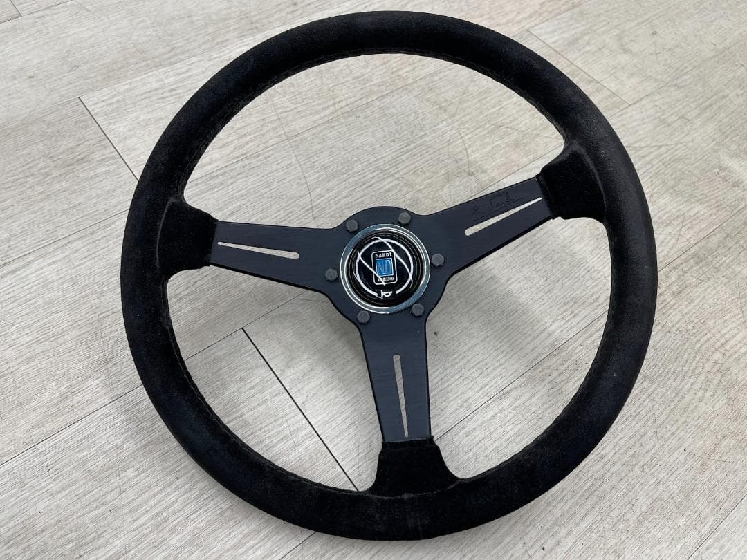 NARDI ステアリング スポーツ タイプラリー スエード 34㎝ ナルディ