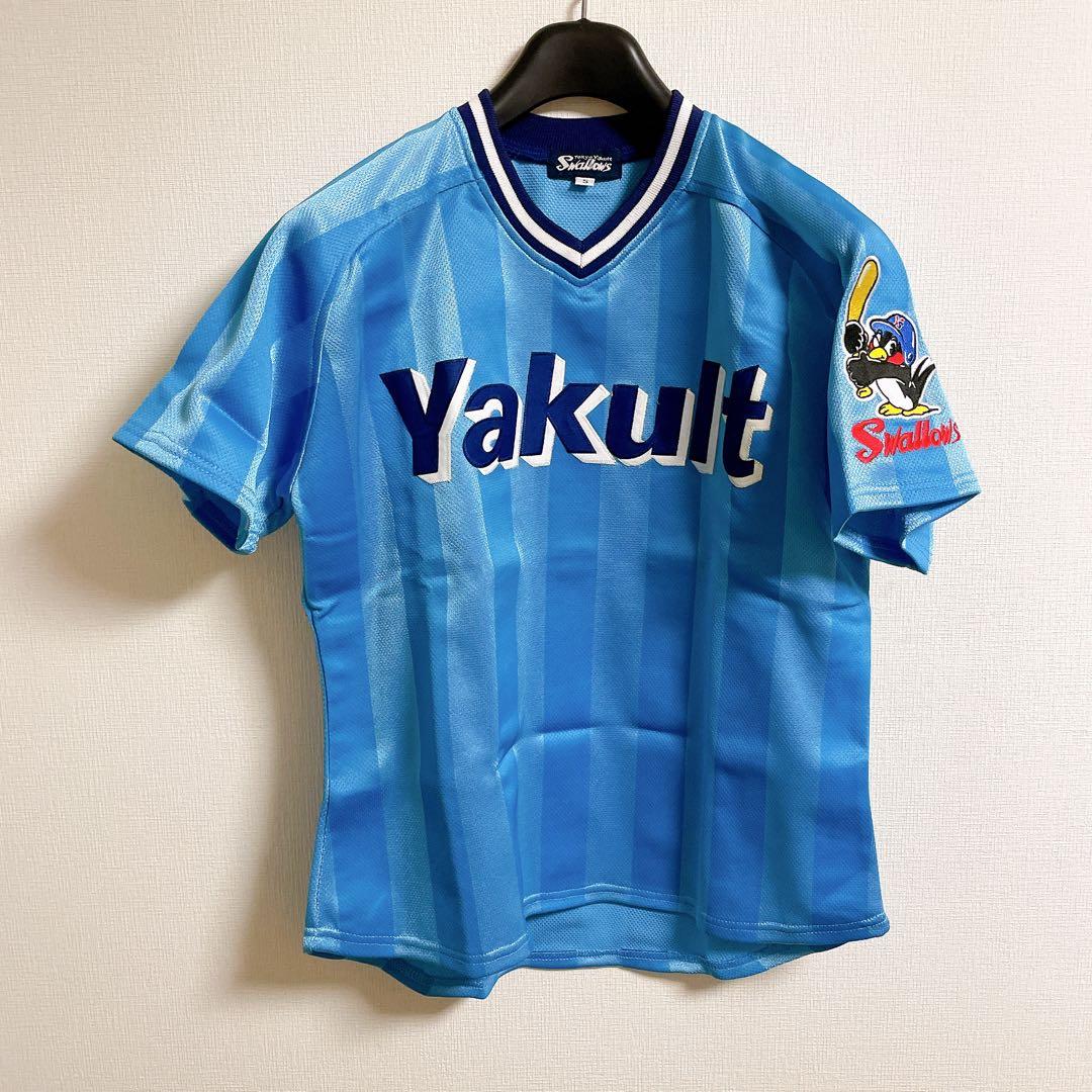 90年代　ヤクルトスワローズ ユニフォーム ビジター 野村監督 黄金期　Tシャツ