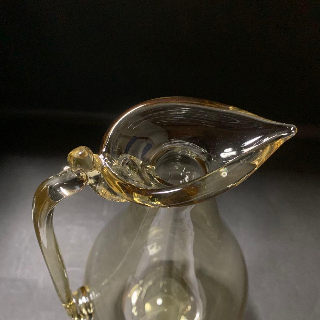 由水常雄 正倉院ガラス器模 白瑠璃水瓶 水注 水差し 飾壷 合箱