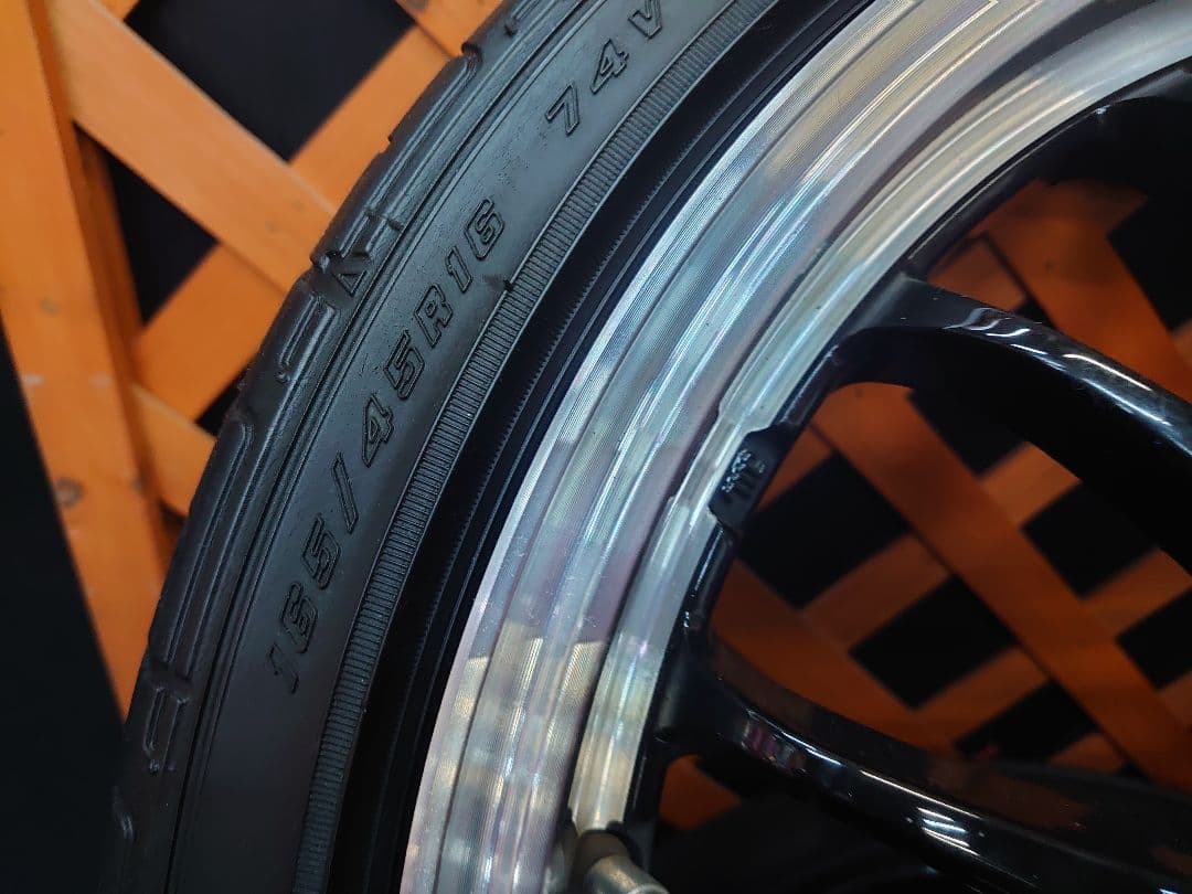 BADX　エスホールドS-８M　165/45R16 ホイールセット