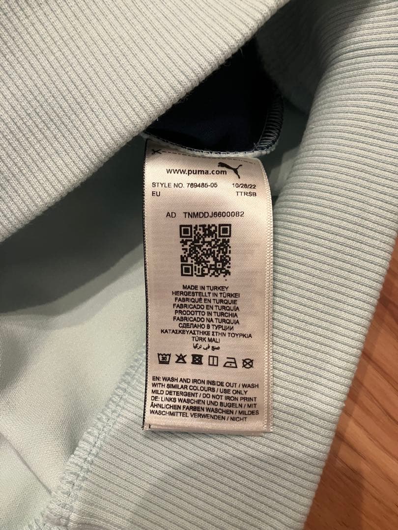 【美品】プーマ×マンチェスターシティ/スウェット/ドリルトップ XL