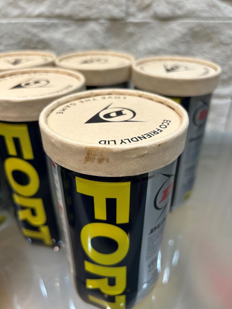 【全て未開封】DUNLOP ダンロップ 硬式テニスボール FORT 14ボトル