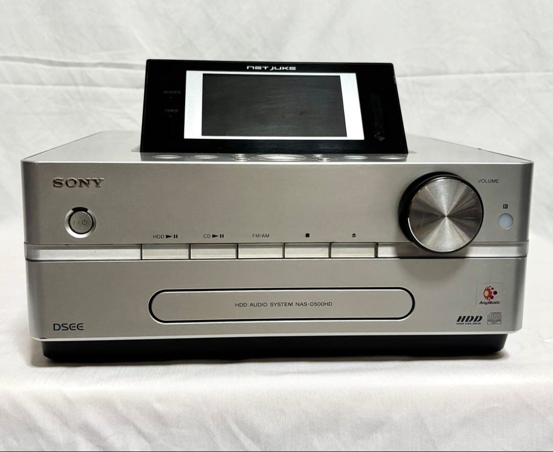 SONY HDD/CDコンポ NAS-D500HD 2009年製