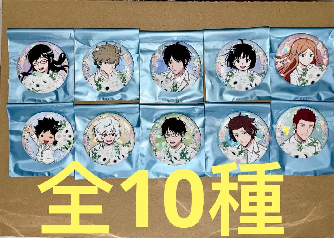 ワールドトリガー トレーディングホロ缶バッジ Bouquet