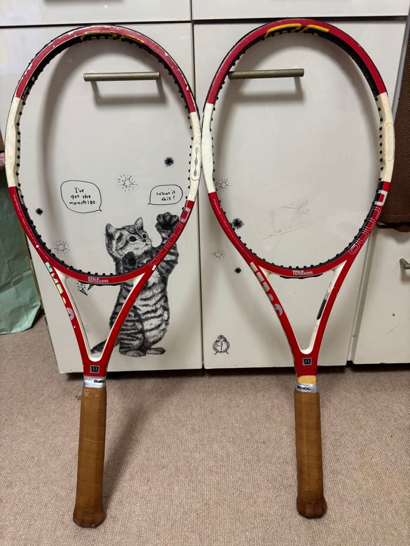 テニスラケット　2本セット