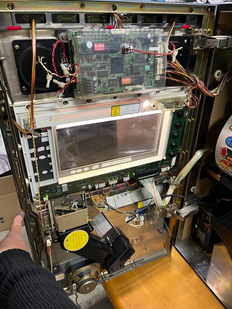 パチスロ実機 ハードボイルド2 Sammy 不要機 鍵付き 現状品