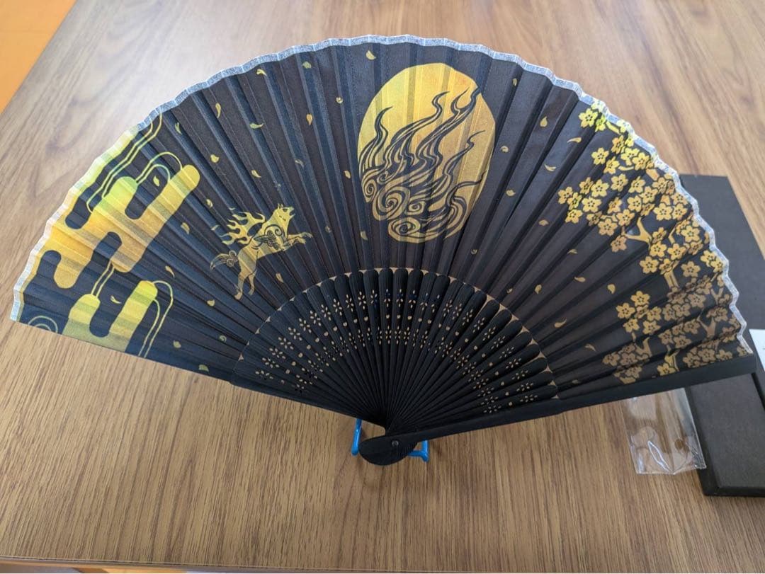 イーカプコン限定　大神１２周年記念扇子