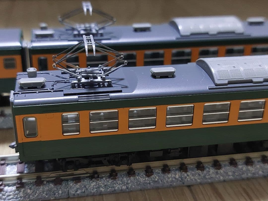 TOMIX 98221 国鉄167系冷改基本4両+98222増結4両(完品)