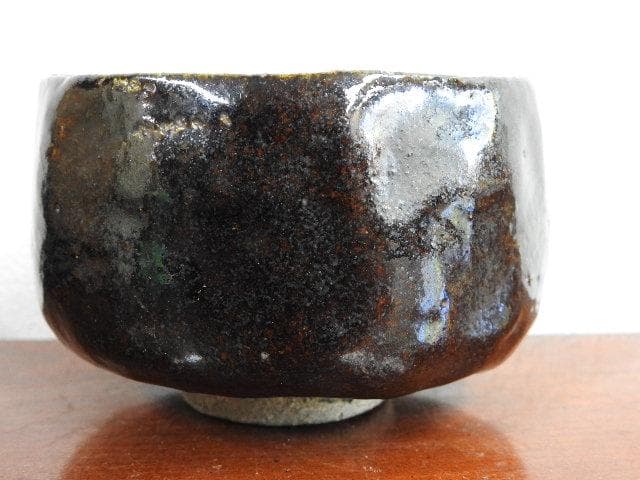 瀬戸釉茶碗　保存箱有　M９３５