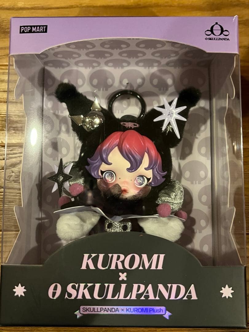 スカルパンダ × サンリオ　クロミ　ぬいぐるみペンダント