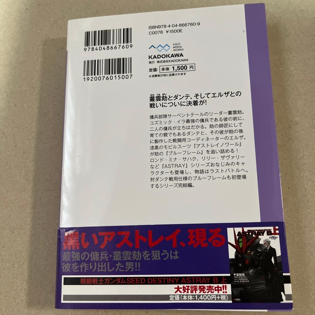 機動戦士ガンダムSEED DESTINY ASTRAY B 初版上下巻セット