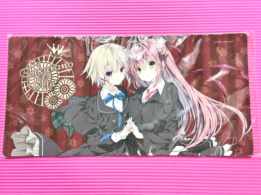 ケロQ サクラノ詩 凜 雫 プレイマット ラバーマット