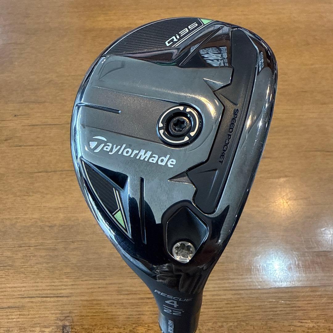 超美品！テーラーメイド Qi35 レスキュー4番 TM70 S