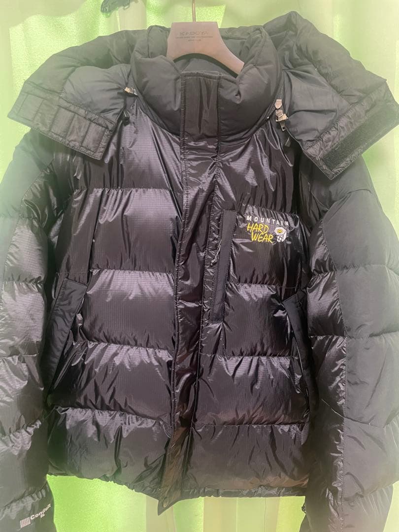 MOUNTAIN HARD WEAR フード付きダウンジャケット XL 黒