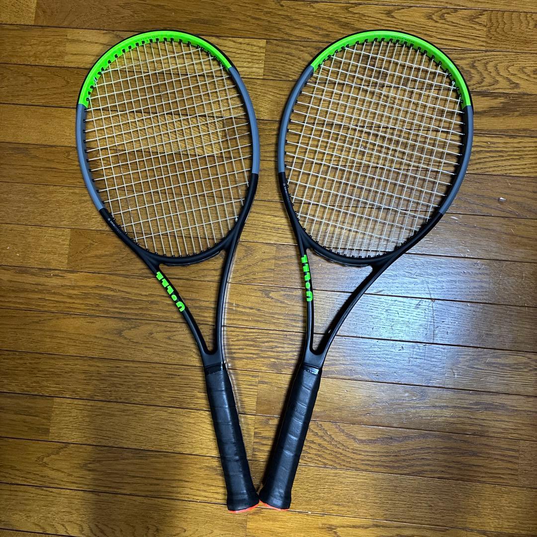 Wilson Blade 98S V7.0 硬式テニスラケット2本セット