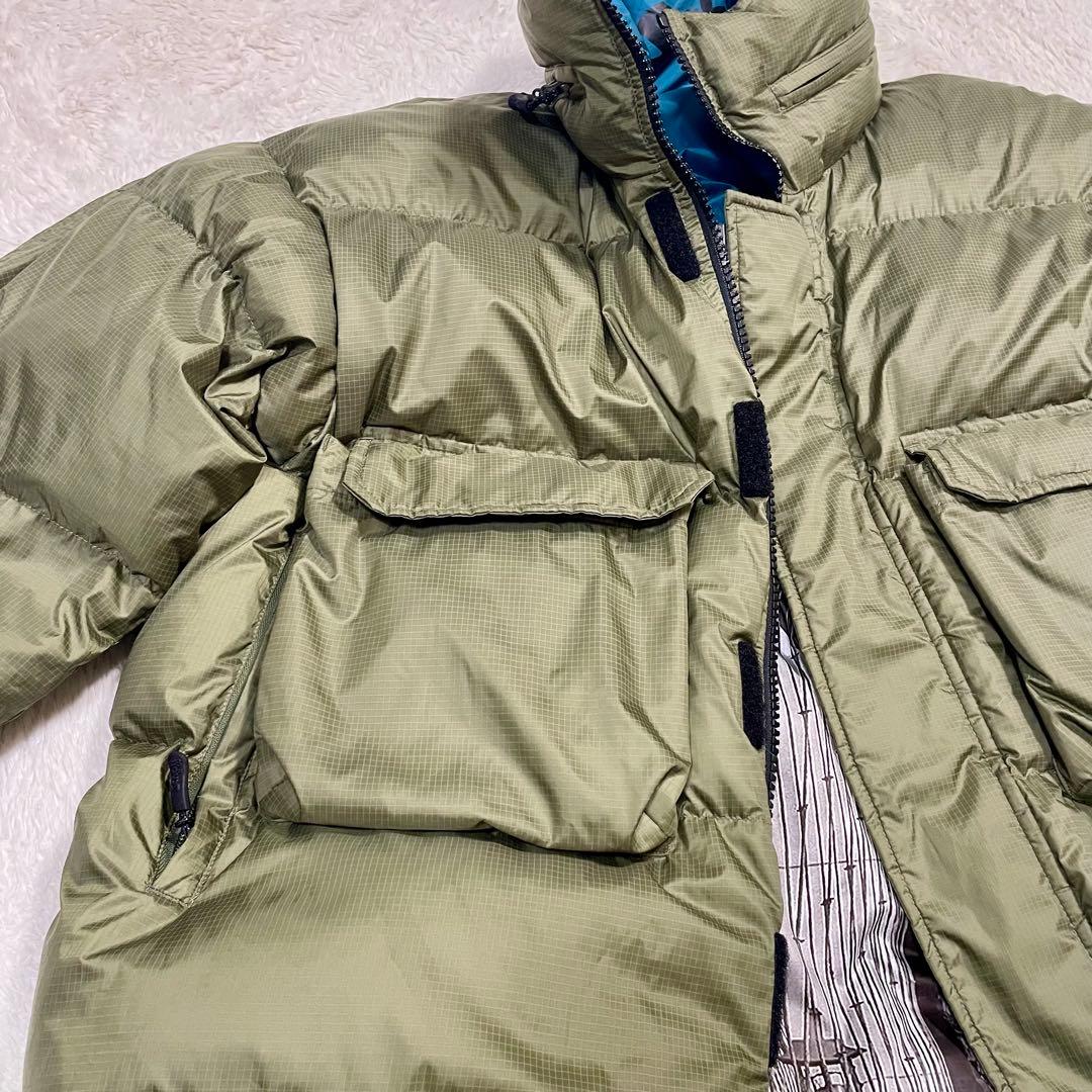 Schott ショット リバーシブル 中綿ナイロンジャケット 自由の女神 カーキ