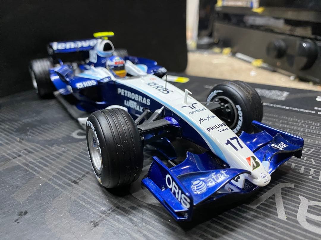 1/18 hotwheels ウィリアムズトヨタ FW29 A.ブルツ