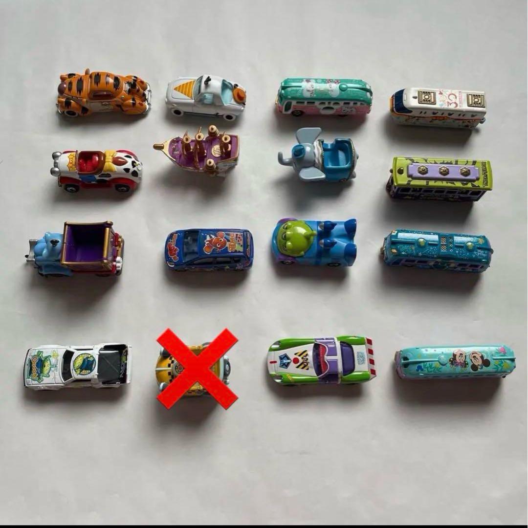 ディズニー　ミニカー　セット