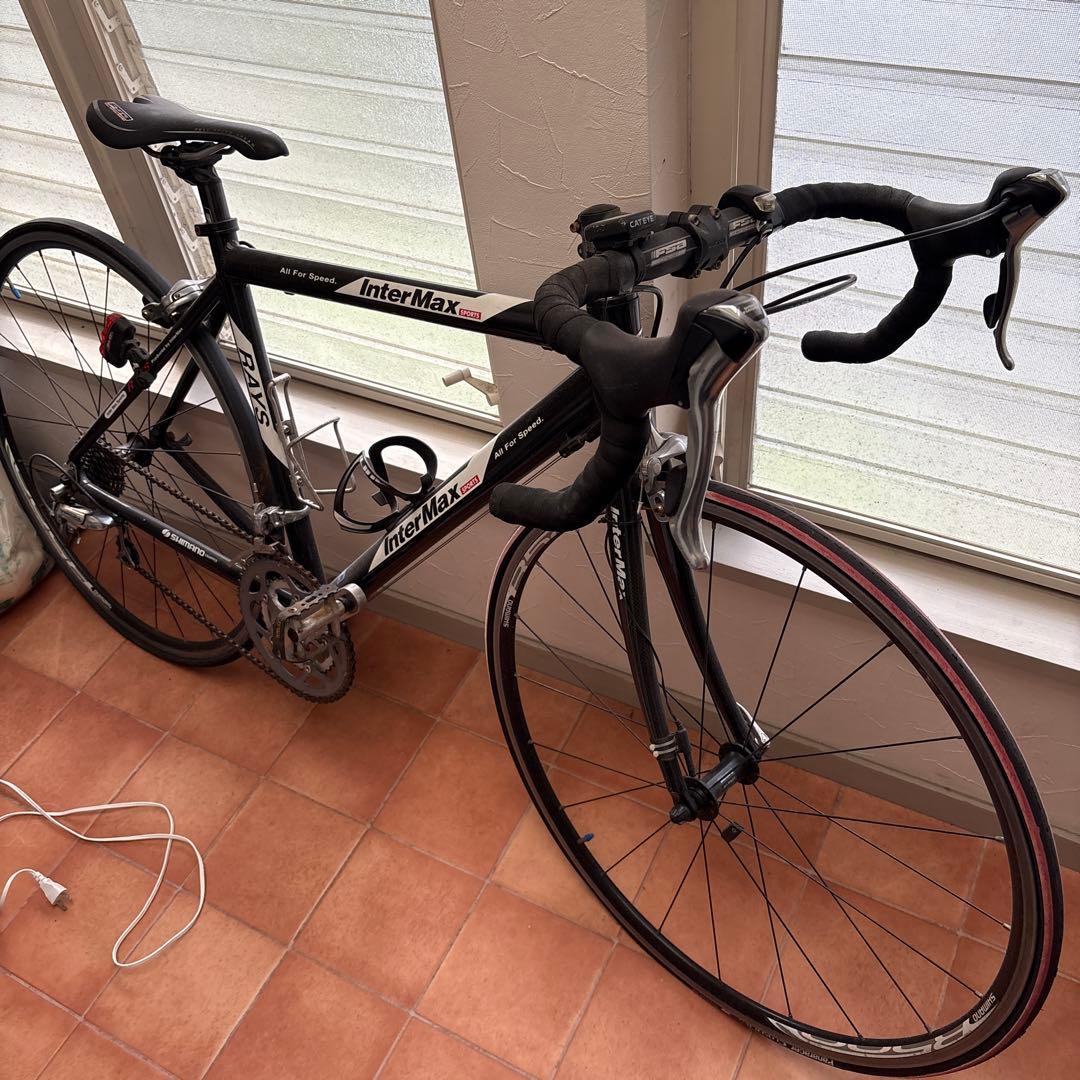 早い者勝ち！　InterMax ロードバイク アルミフレーム Shimanoギア