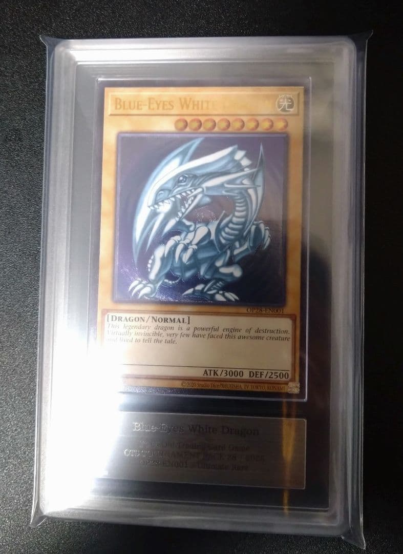 【ARS9】青眼の白龍　OTS28　レリーフ　アルティメットレア