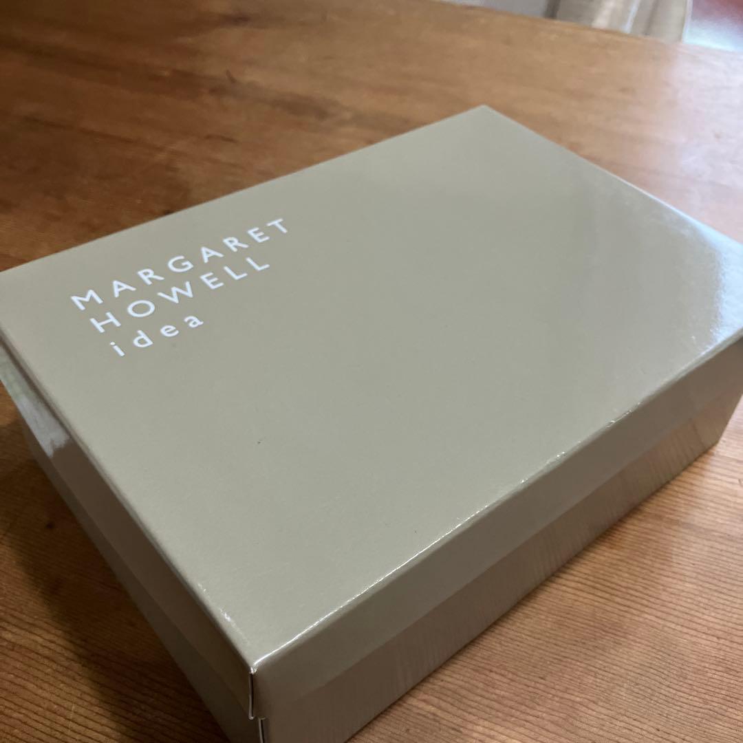 マーガレットハウエル　レザー レースアップウイングチップシューズ