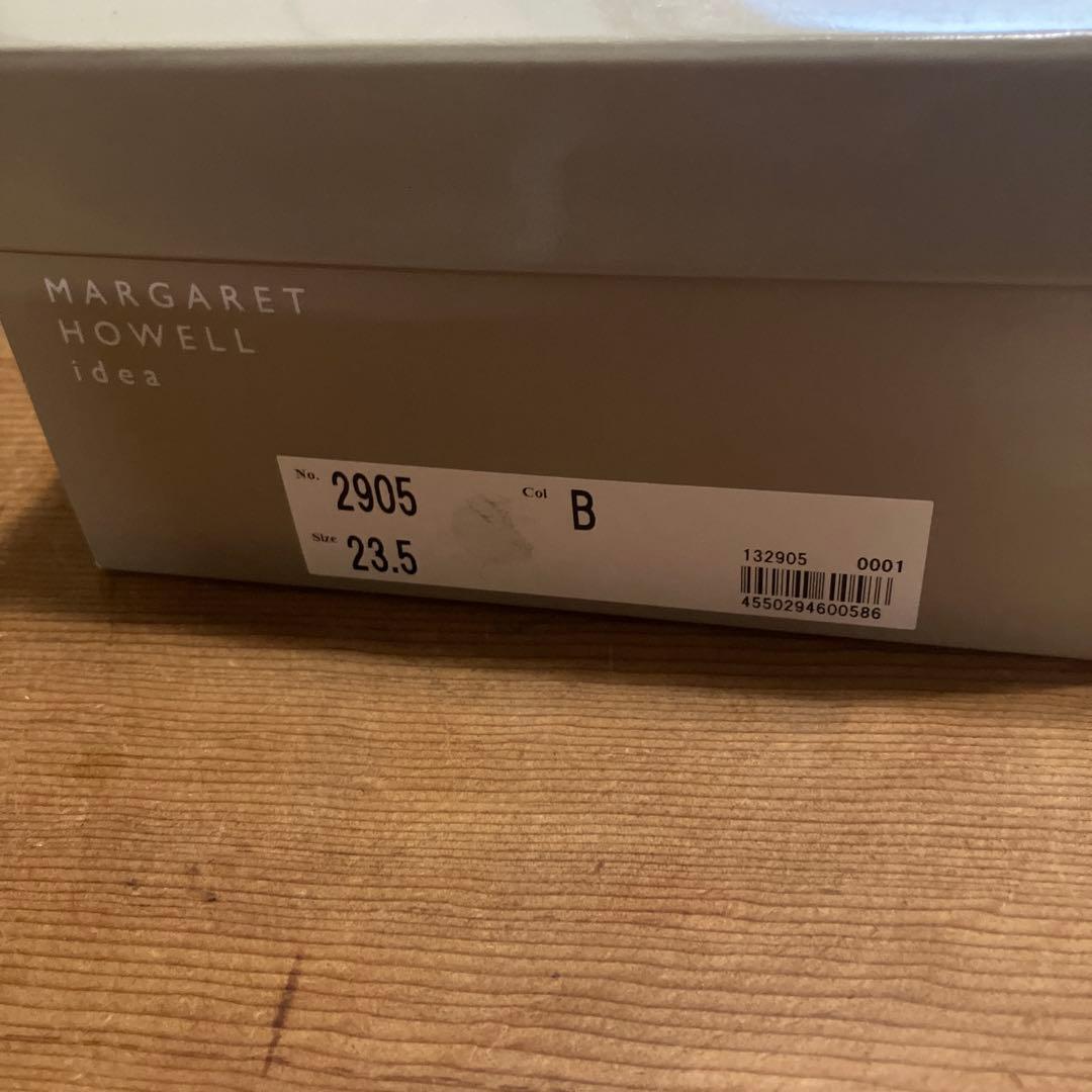 マーガレットハウエル　レザー レースアップウイングチップシューズ