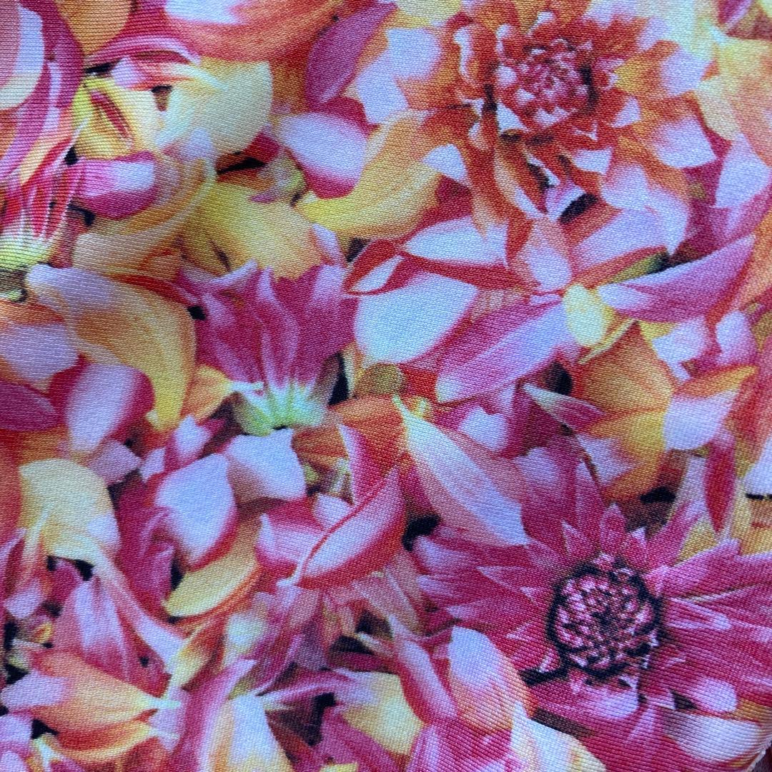 ★CW-X CWX★シーダブリューエックス スパッツ ピンク フラワー 花 ヨガ