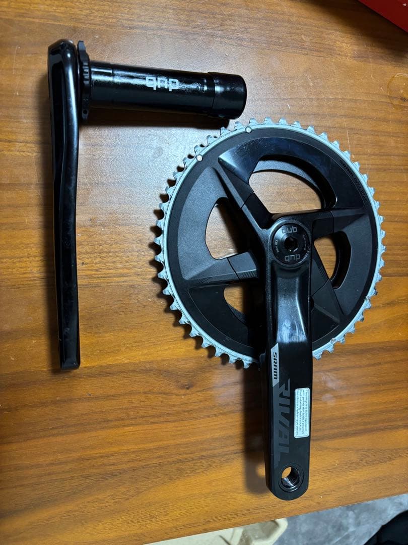 SRAM Rival 22 クランクセット 170mm 50/34 完成車外し