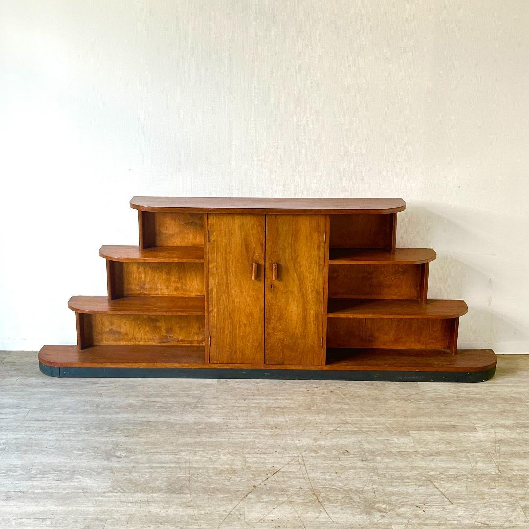 イギリス アンティーク家具 北欧 オープンシェルフ 1960年頃 935A