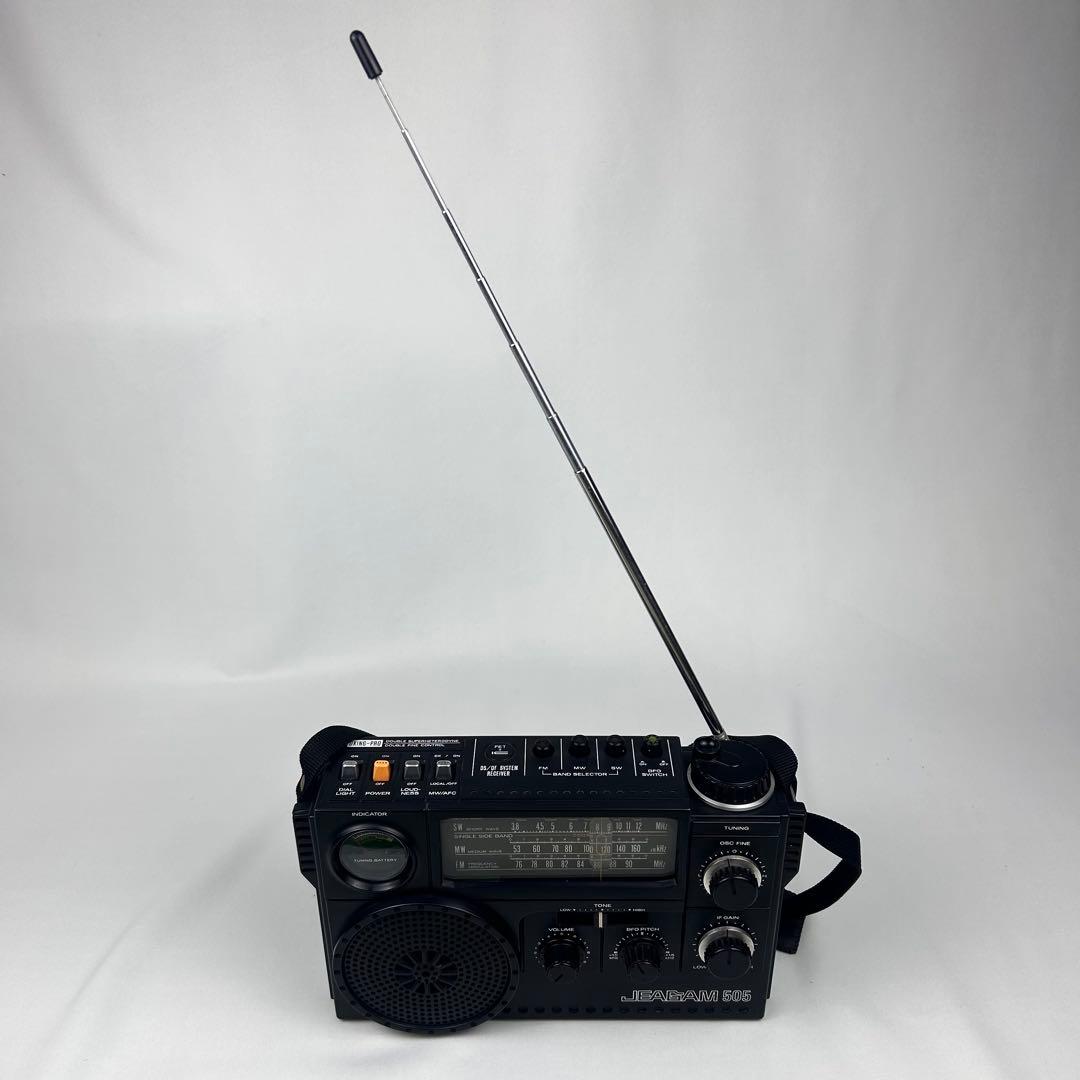 【希少動作品】JEAGAM505 ジーガム 美品 三菱 ラジオ 短波 FM AM