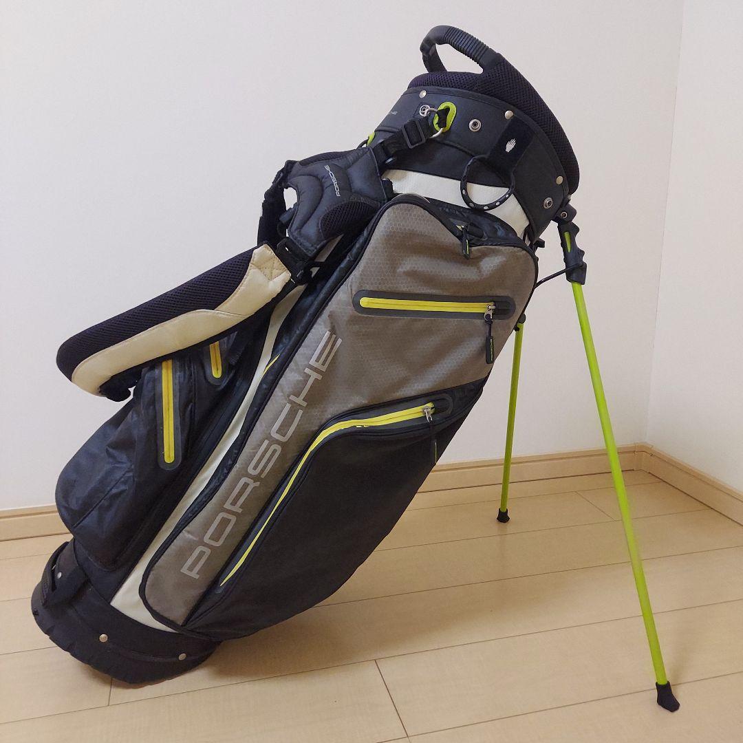 PORSCHE ポルシェ キャディバッグ 軽量 スタンド ★希少★防水仕様