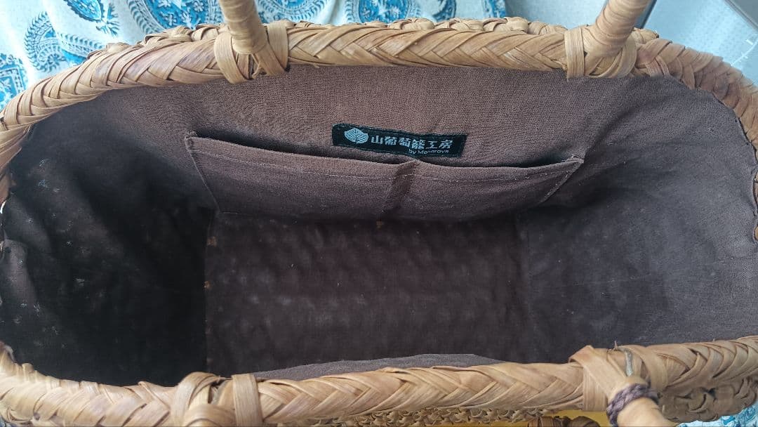 【最終日・期間限定値下げ】純国産　山葡萄　籠バッグ