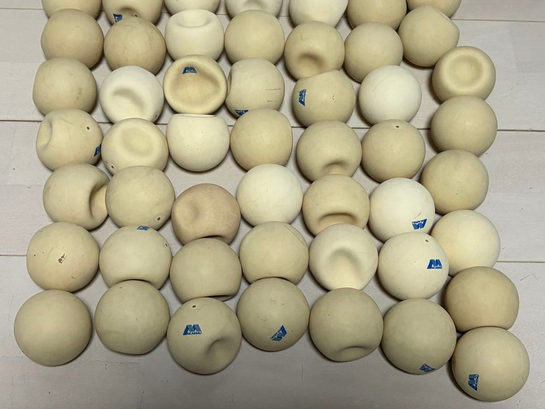 アカエム　練習球　57球　ソフトテニス　ボール